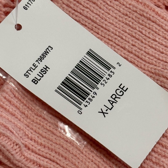 By & By Girls XL Blush Cropped V-Neck Cardigan - Picture 4 of 6